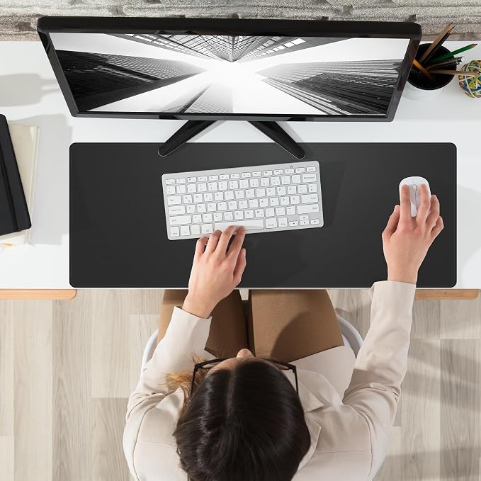 Non-Slip Desk Pad, Waterproof PU Leather Protector, Easy Clean Laptop Mat - Image 5