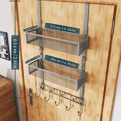 Consumest Over The Door Hooks Organizer - Image 8