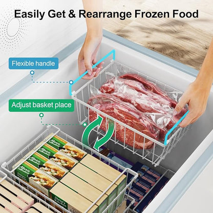 iSPECLE Chest Freezer Organizer Bins - Image 4