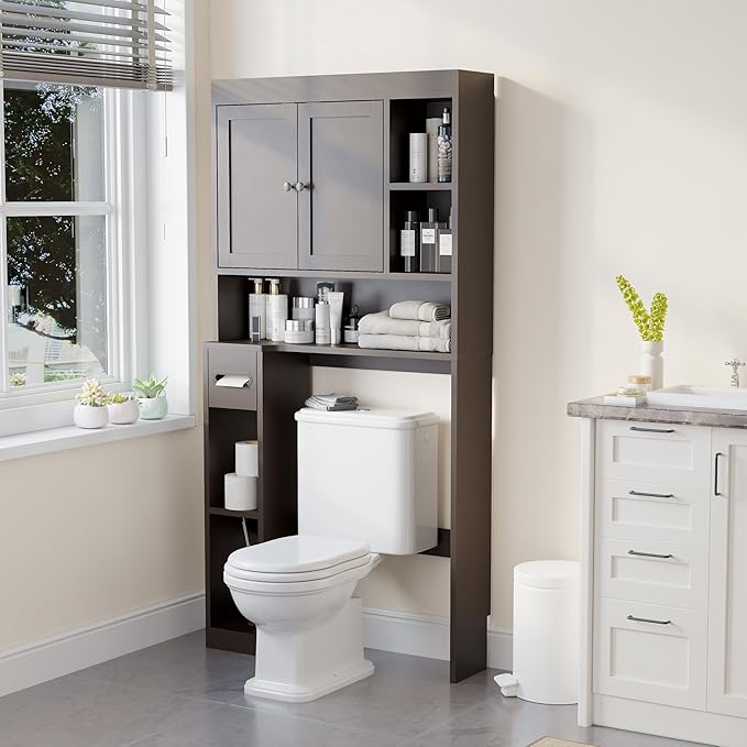 Over The Toilet Storage Cabinet by Nivisre