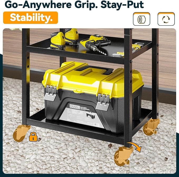 Warome Power Tool Organizer Cart - Image 4