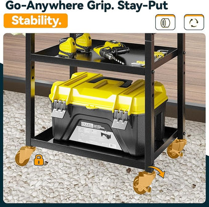 Warome Power Tool Organizer Cart - Image 4