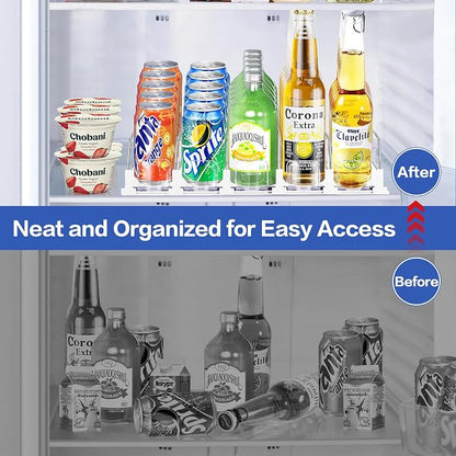 Drink Organizer for Refrigerator, Automatic Pusher Drink Dispenser for Fridge - Image 5