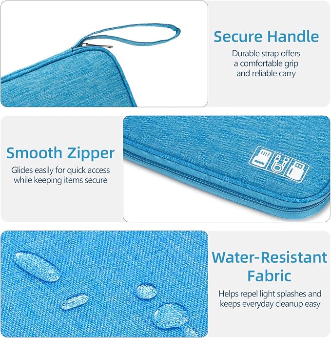 Cord Organizer Travel Case, Cable Organizer Bag - Image 5