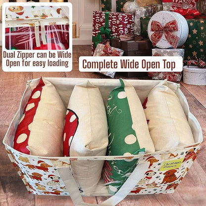 VENO 2 Pack Moving Bags, Large Christmas Storage Bins - Image 2