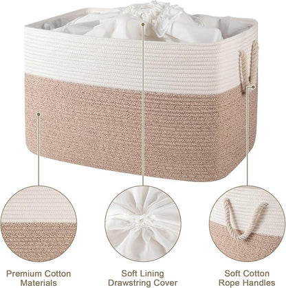 95L Extra Large Blanket Basket - Image 3