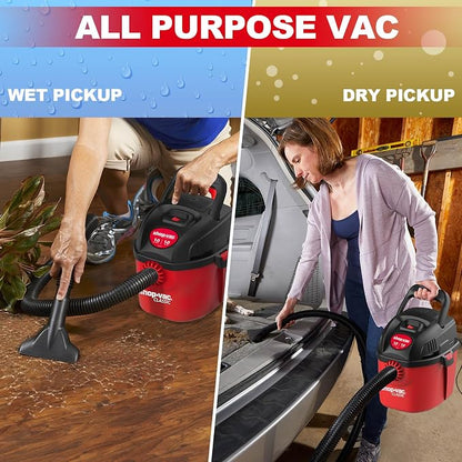 Shop-Vac 2021000 1 Gallon 1 Peak Wet/Dry Vac, Portable Compact Micro Vacuum - Image 6