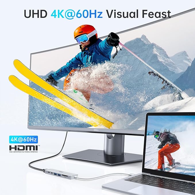 Selore&S-Global USB C Hub HDMI Adapter - Image 3