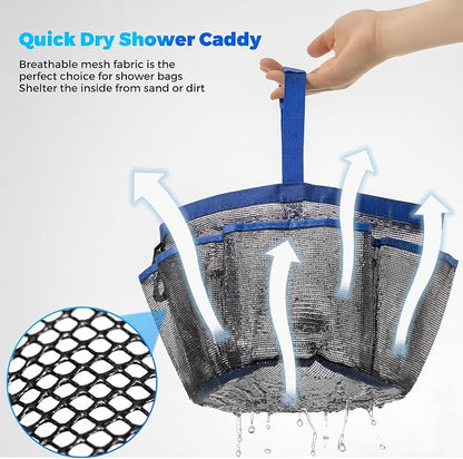 Mesh Shower Caddy Portable for College Dorm Room Essentials - Image 4