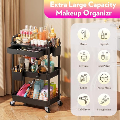 SUNALLY Makeup Cart Organizer - Image 4