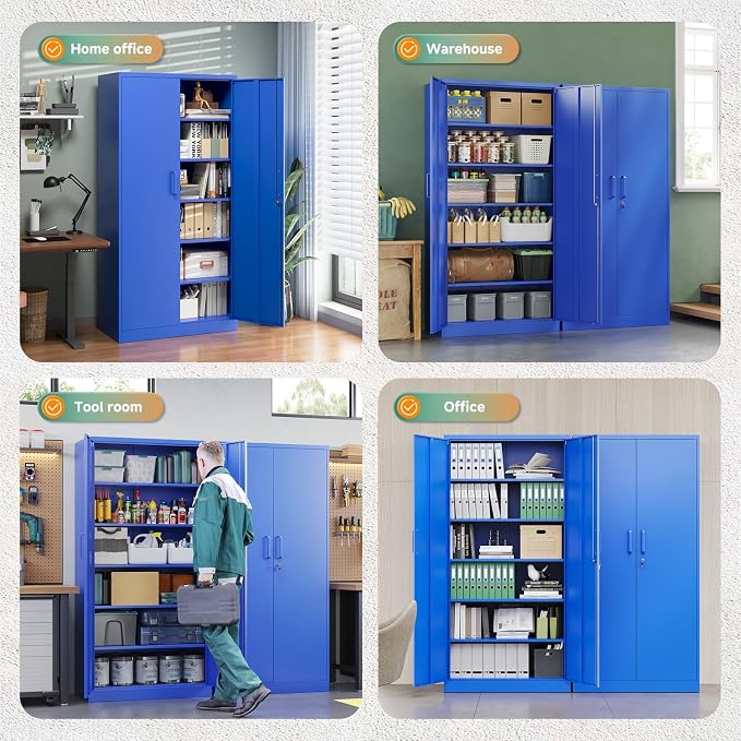 Letaya Metal Garage Storage Cabinets - Image 8