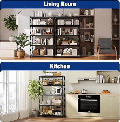 WORKPRO 5-Tier Black Shelving - Image 8