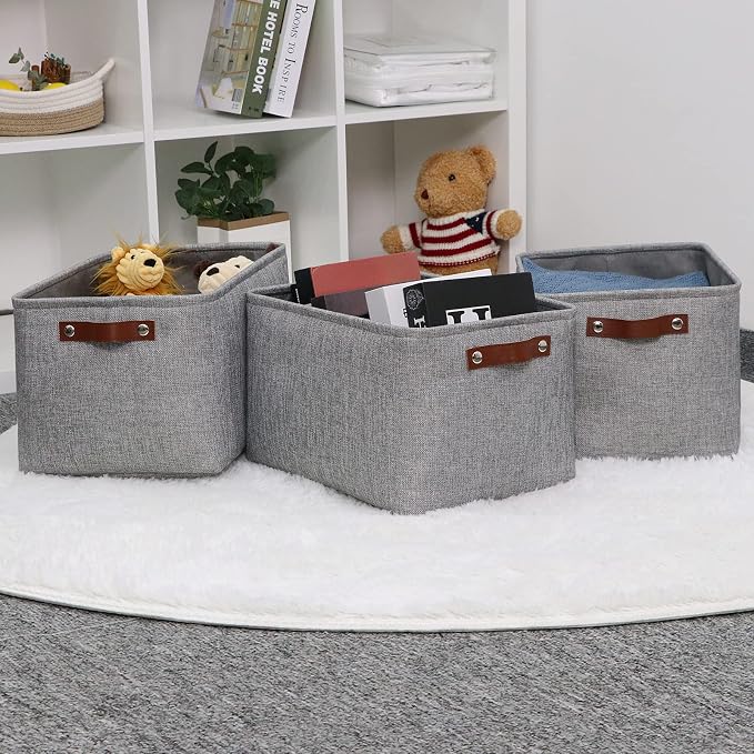 HNZIGE Storage Basket Bins Large Collapsible Storage baskets - Image 2