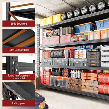 7000LBS Storage Shelves, Shelving Units Industrial Shelving - Image 6