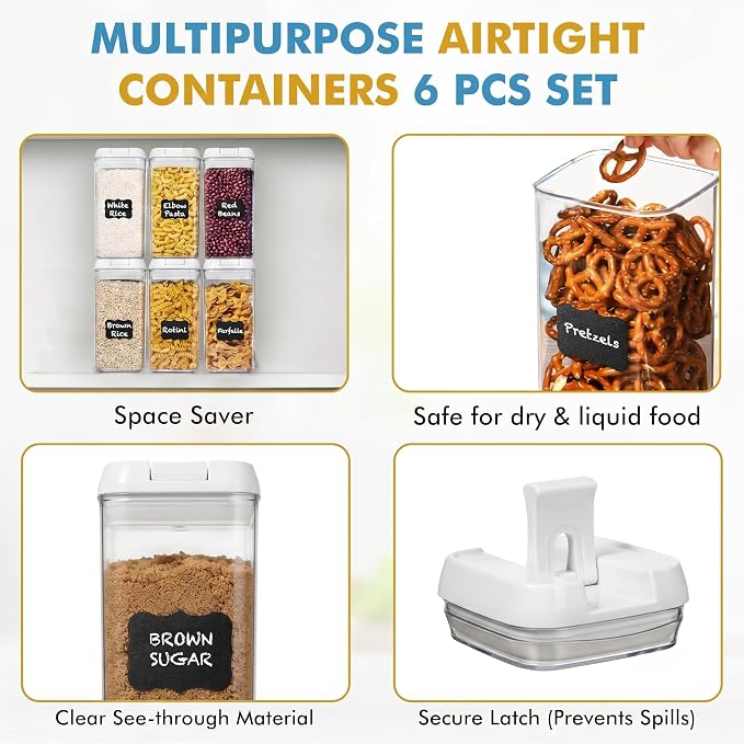 Shazo Airtight Food Storage Containers - Image 3