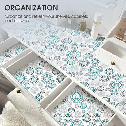 Drawer and Shelf Liner, Non-Slip Kitchen Cabinet Liners Non-Adhesive Thick - Image 7