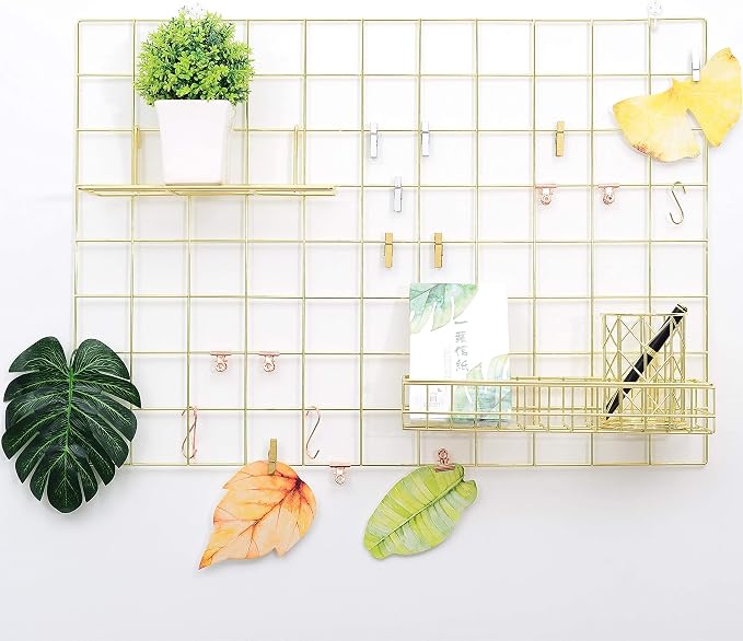 Grid Wire Board, for Memo Picture Panel Wall Decoration for Room Office Mat - Image 8