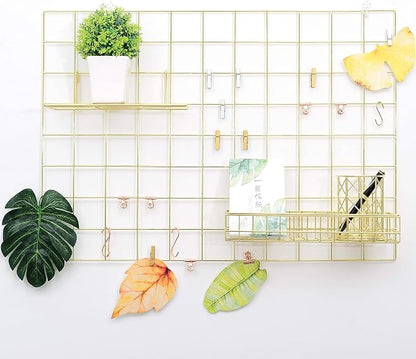 Grid Wire Board, for Memo Picture Panel Wall Decoration for Room Office Mat - Image 8