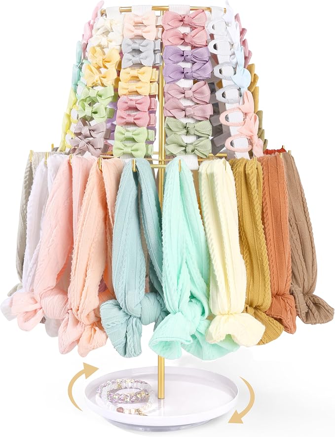 POVETIRE Headband Holder Bow Organizer by POVETIRE