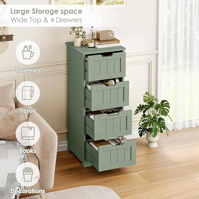 FOTOSOK Bathroom Storage Cabinet - Image 8