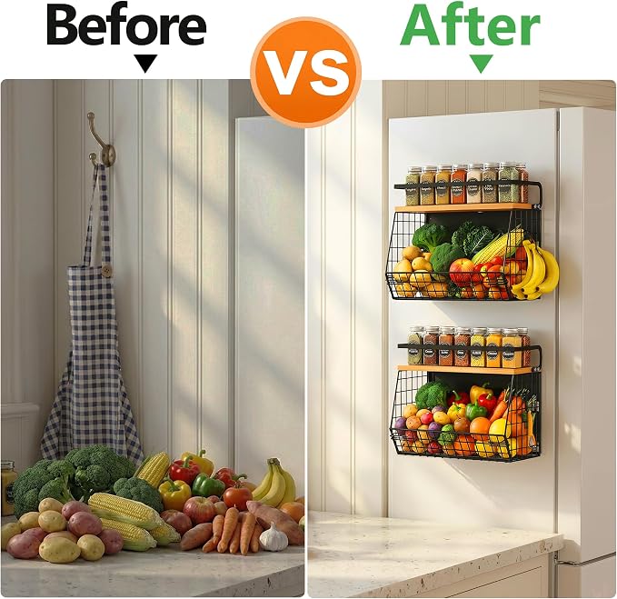 2 Pack Magnetic Spice Storage Rack Organizer - Image 7
