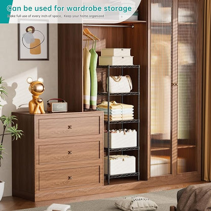 SINGAYE Shelf Closet Wire Shelving：Adjustable Metal Unit - Image 5