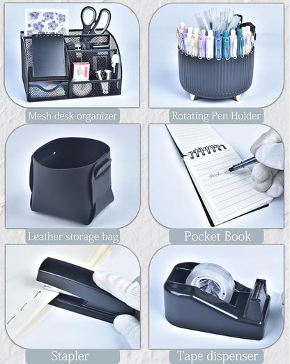 Black Desk Accessories and Organizers - Image 4