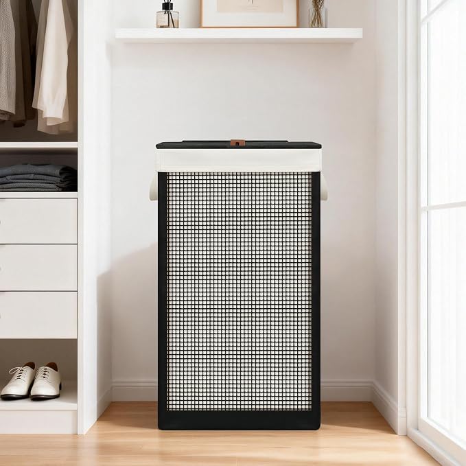 STO STO Laundry Hamper with Lid, 90L Large 1 Section Laundry Sorter, Laundry - Image 3