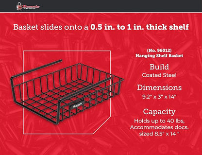 Hornady Hanging Shelf Document Basket, 96012 - Image 4