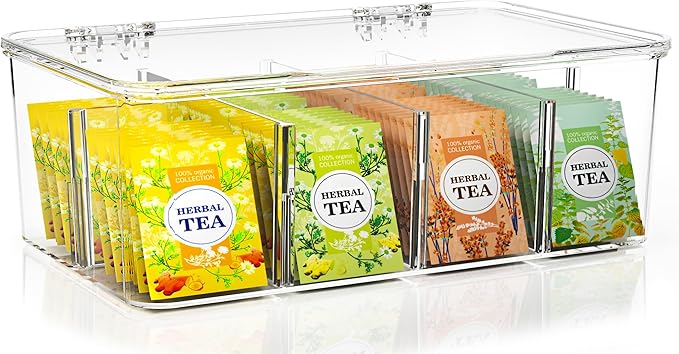Utopia Home - Tea Bag Organizer by UTOPIAHOME