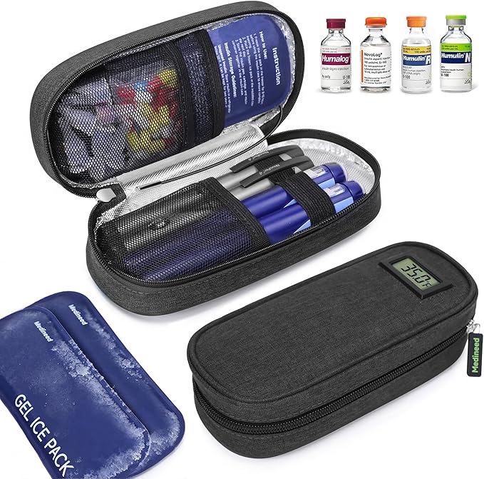 Insulin Cooler Travel Case TSA Approved by Medineed