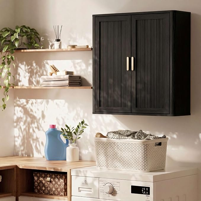 INNOD Bathroom Storage Cabinet, Over The Toilet Storage Cabinet, Medicine - Image 7
