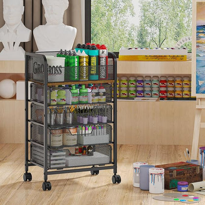 5-Tier Craft Organizer Cart - Image 2