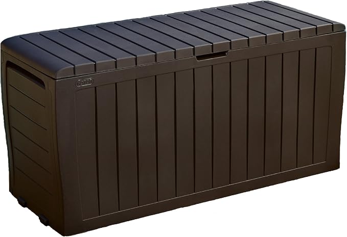Keter Marvel Plus 71 Gallon Resin Outdoor Storage Box by Unknown