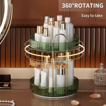 YCIA&DONE 360 Rotating Makeup Organizer and Storage - Image 2