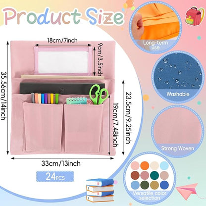 gisgfim 24 Pcs Small Chair Pockets - Image 2