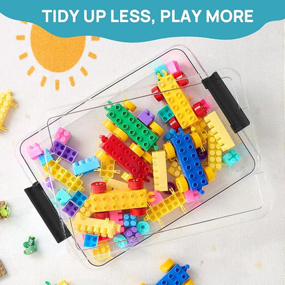 Vtopmart 4 Pack 6 Qt Plastic Storage Bins - Image 6