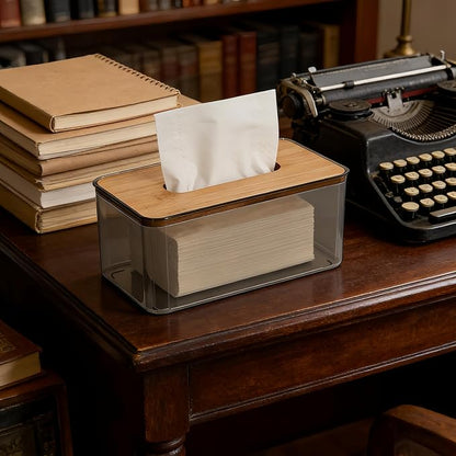 Tissue Box Cover Holder Rectangle, Dryer Sheet Holder, Kleenex Box Covers - Image 8