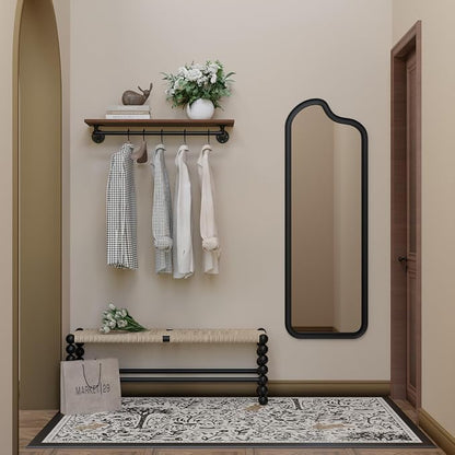 Clothes Rack 36in, Wall Mounted Garment Rack - Image 6