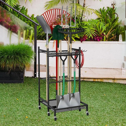 Garden Tool Organizer Garage Tools Organizer - Image 5