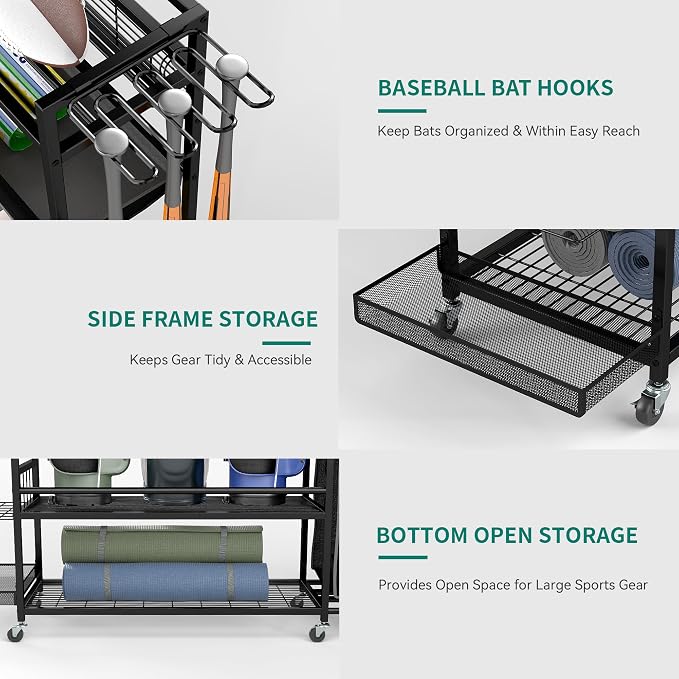 YITAHOME Multi-Functional Sports Organizer - Image 4