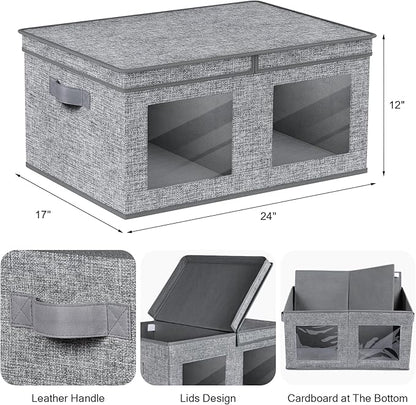 Univivi Large Foldable Fabric Storage Bins - Image 2