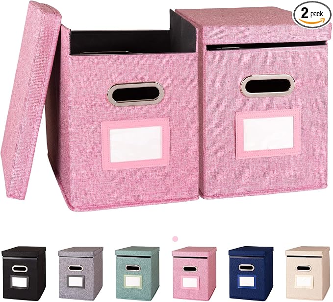 2 Pack Hanging File Folders Organizer by ComfortKeeper