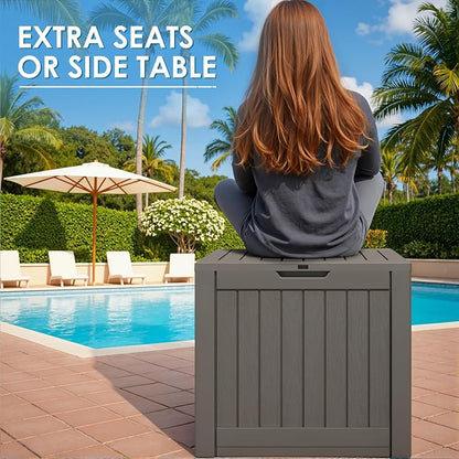 Greesum 40 Gallon Outdoor Deck Box - Image 5