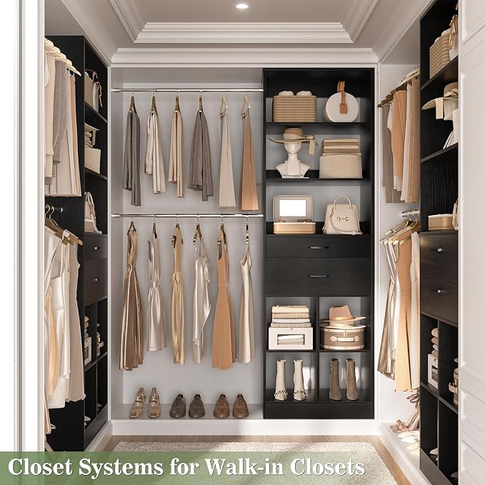 Besiost Closet System, 4-8 FT Closet Organizer Systems - Image 6