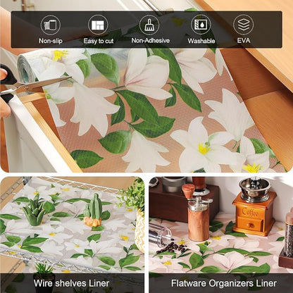 Cooyes Shelf Liner – Premium Non-Adhesive Cabinet & Drawer Liner - Image 5