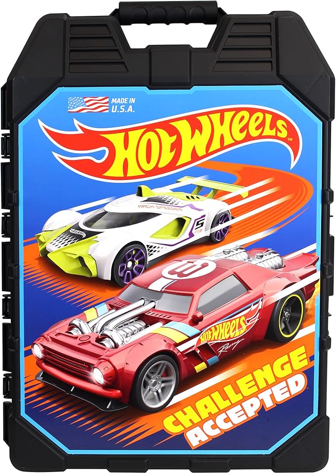 Tara Toys Hot Wheels 48-Car Storage Case – Durable Plastic Carrying Case - Image 2