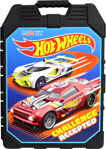 Tara Toys Hot Wheels 48-Car Storage Case – Durable Plastic Carrying Case - Image 2