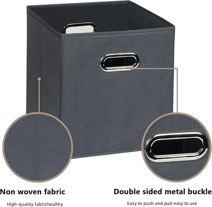 Fabric Cloth Storage Bins, Fabric Cube Organizer - Image 7