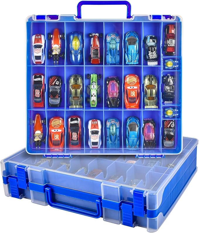 Toy Car Storage Organizer Case Compatible by XUERDON